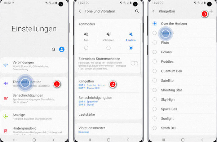 Android Klingelton festlegen