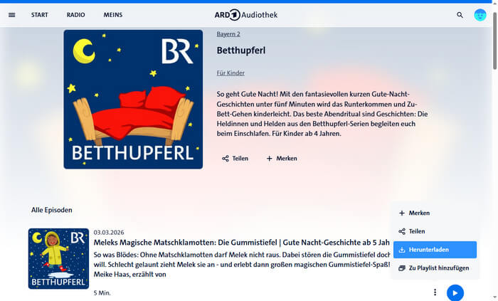 Hochwertige Hörspiele der Öffentlich-Rechtlichen kostenlos herunterladen