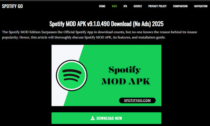 SpotifyGo Spotify Premium APK