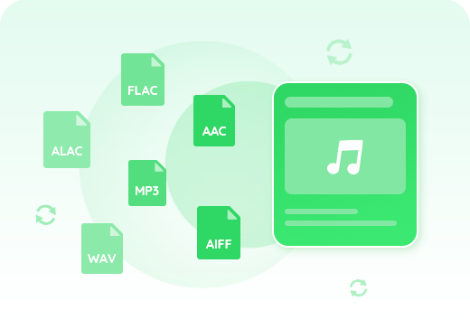 Convert Streaming music into 6 Music Formats