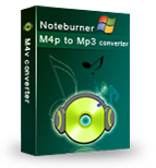 noteburner m4p to mp3 audio converter for windows