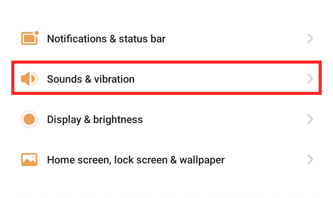 Sounds & vibration