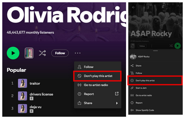 Don't Play This Artist