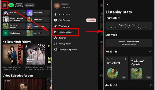 How to See Spotify Stats on Mobile