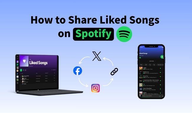 how to share liked songs on spotify
