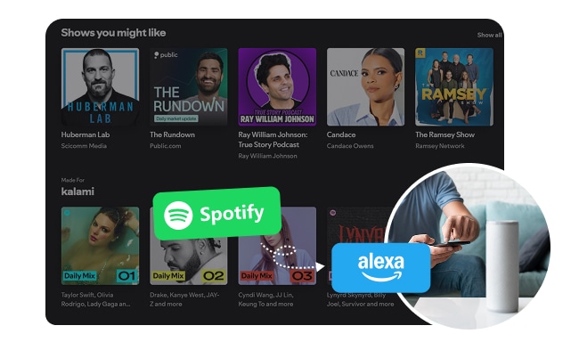 connect spotify to alexa