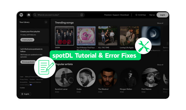 spotdl download spotify playlist