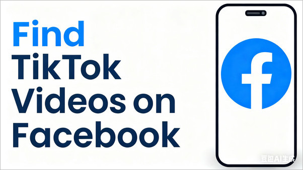 Find TikTok videos on Facebook