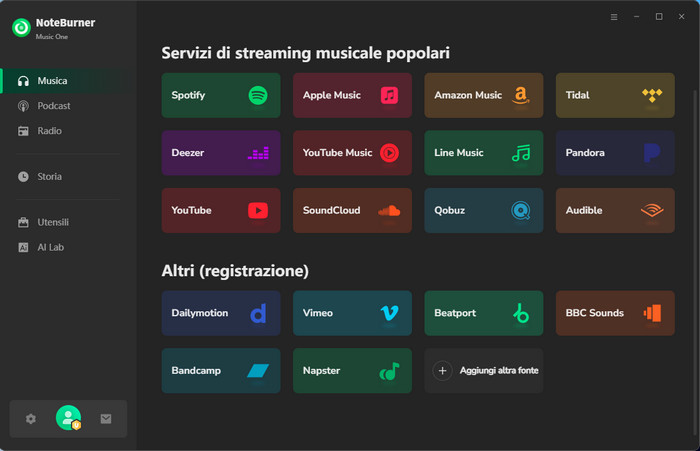 NoteBurner Music One YouTube Playlist Downloader