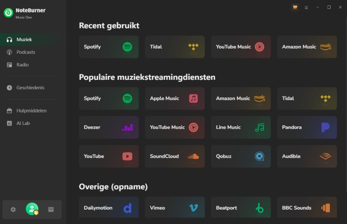 NoteBurner Music One - Safest SoundCloud Downloader 320kbps