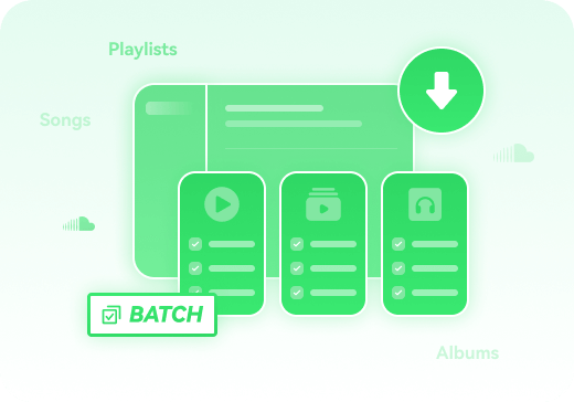 Batch Download SoundCloud Playlists, Albums, Songs