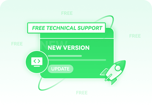 Free Technical Support and Updates