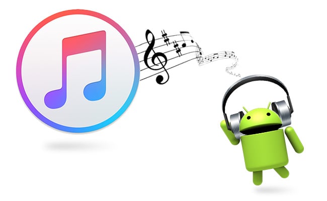 transfer music from itunes to android