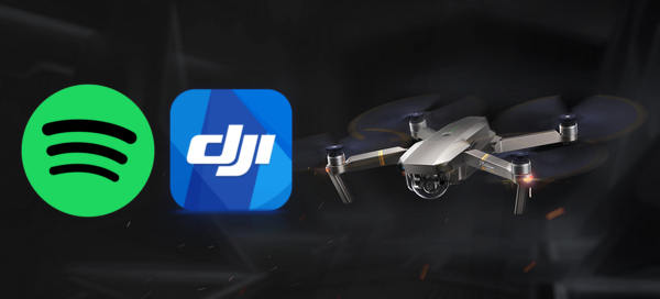 dji fly app music