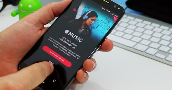 How to access  music library on mobile Android or iPhone 