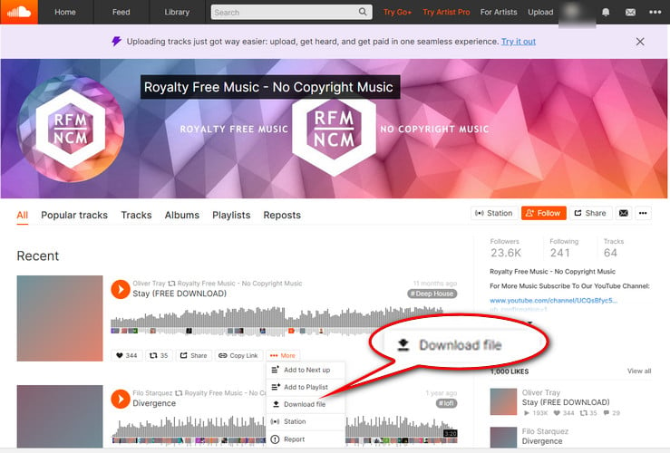 royalty free mp3 download from soundcloud