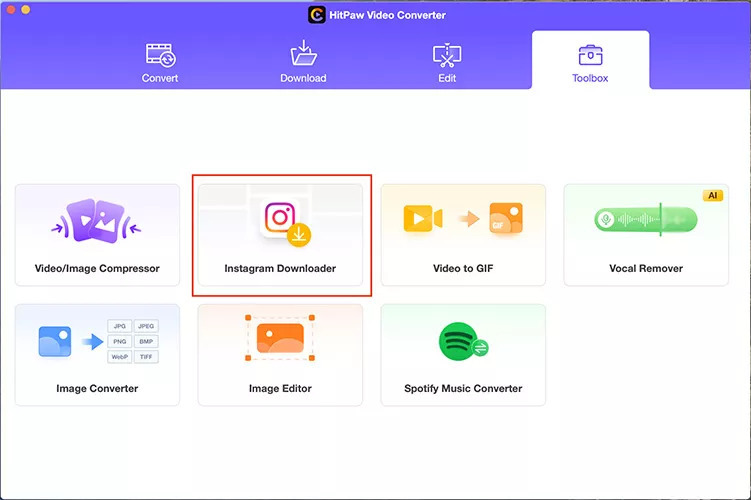 HitPaw instagram to mp3