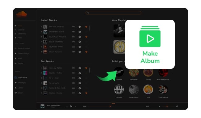 Make an Album on SoundCloud