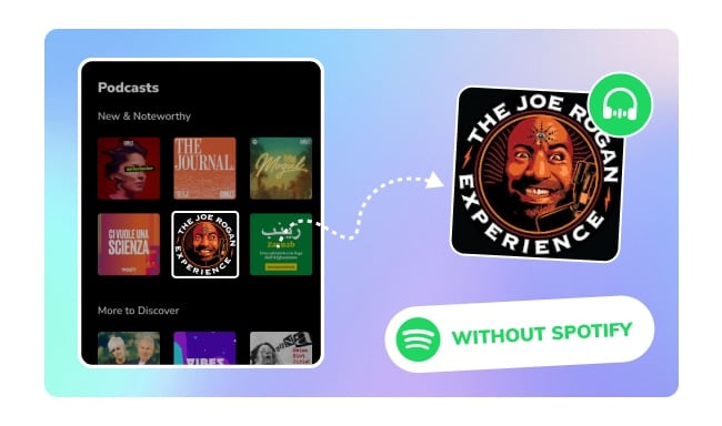 listen to joe rogan podcast without spotify