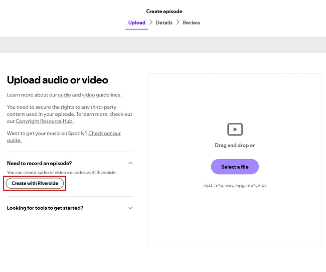 create episode