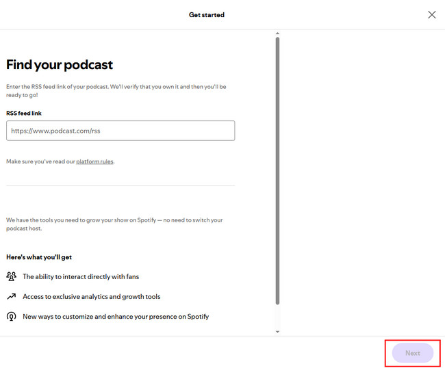 find your podcast
