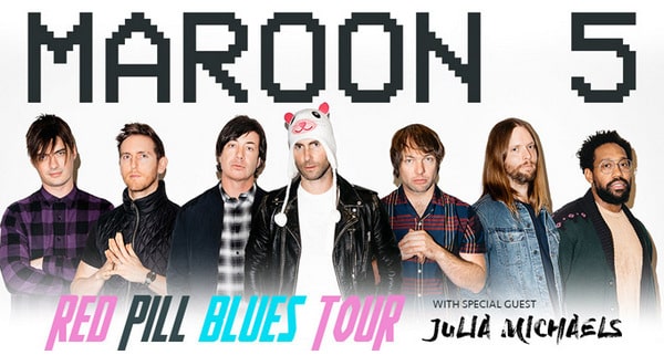 maroon 5 red pill blues