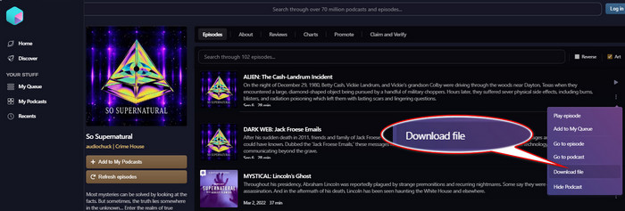 Podbay.fm free podcast downloader 