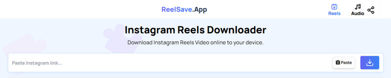 ReelSave instagram to mp3