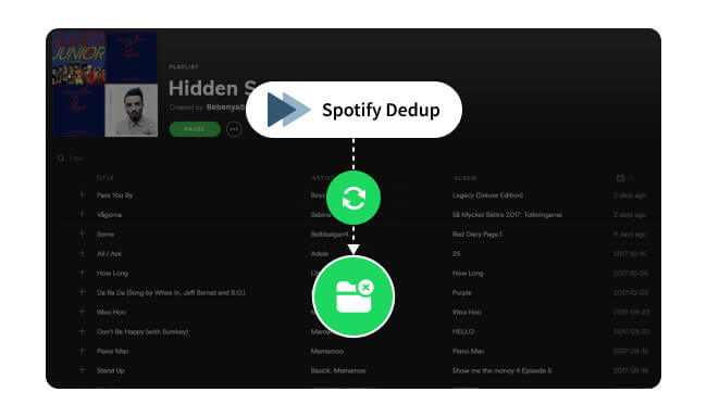 Remove Duplicates from Spotify Playlist