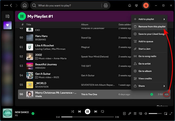 Remove Spotify duplicates