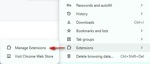 manage-chrome-extension