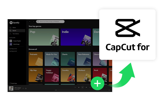 Spotify to capcut