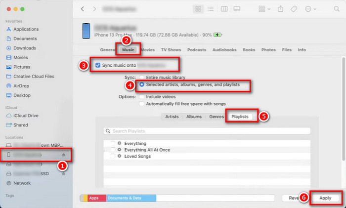 sync smart playlist to iphone or android phone