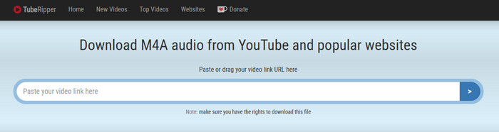 TubeRipper YouTube to M4A Free