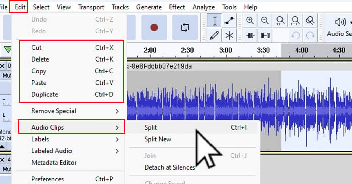 Use Audacity to Edit Audio