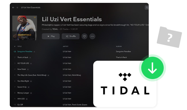 where tidal music store