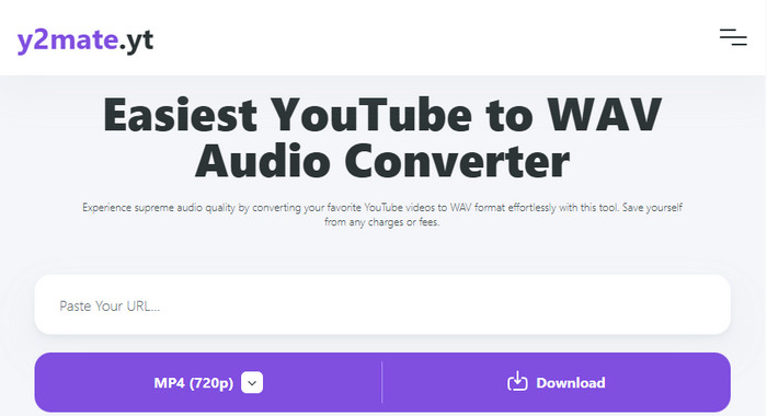 y2mate.yt YouTube to WAV Audio Converter