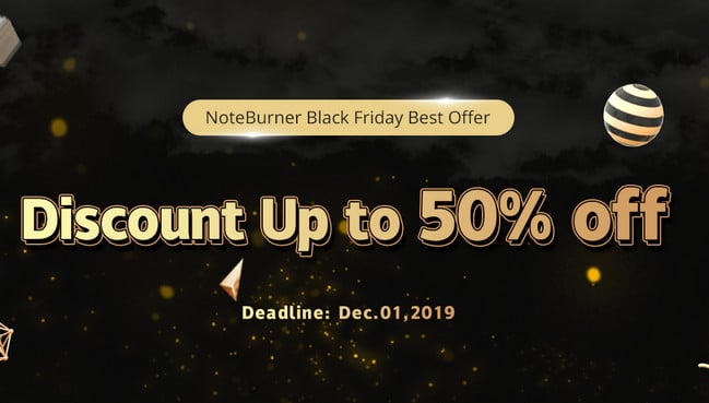 noteburner 2019 black friday sale