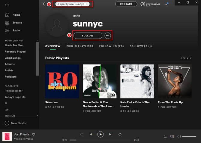 How to Find and Follow Friends on Spotify | NoteBurner