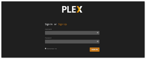 start plex media server linux without login