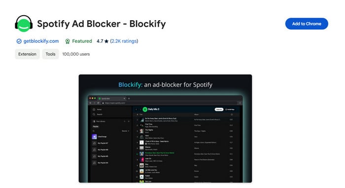 block ads on Spotify podcast using blockify