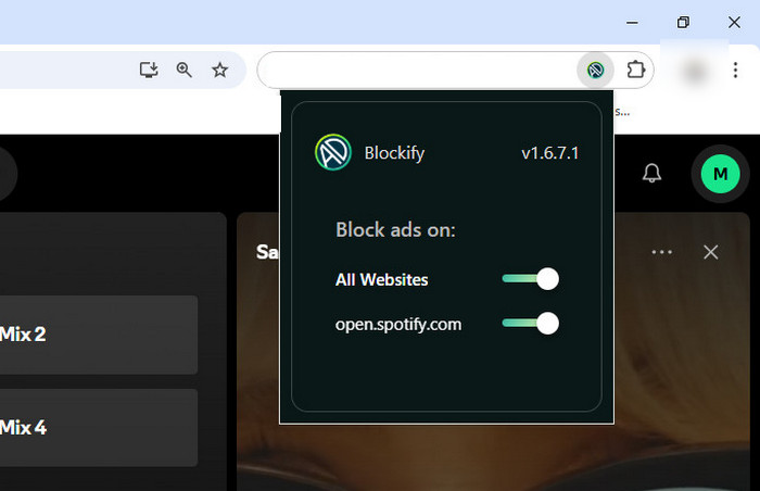 block ads on Spotify podcast using blockify