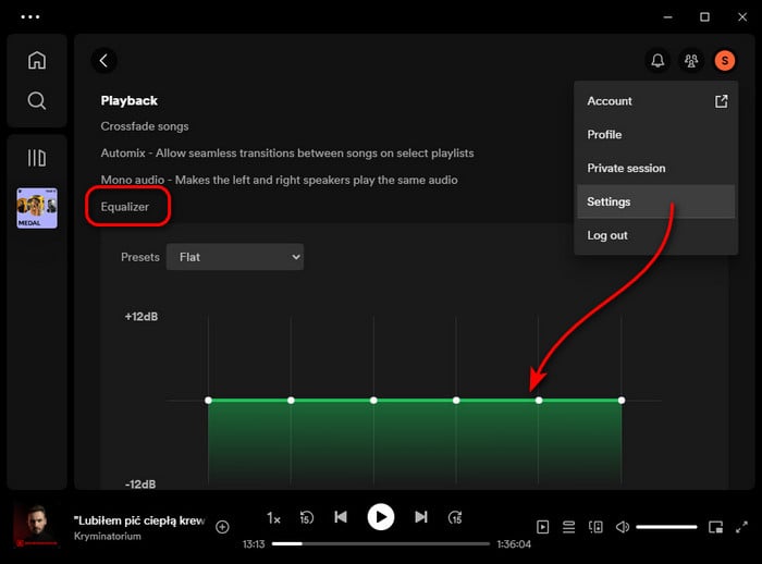 use Spotify Equalizer on Windows PC or Mac Computer