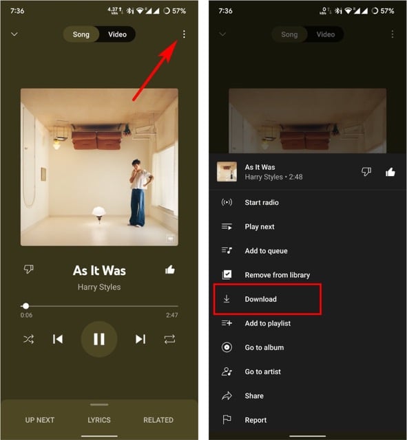 download youtube music on android and ios