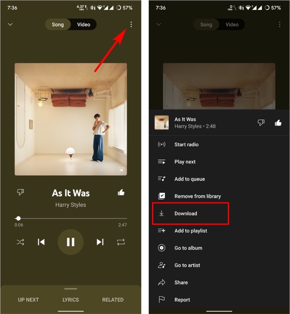 download youtube music on android and ios