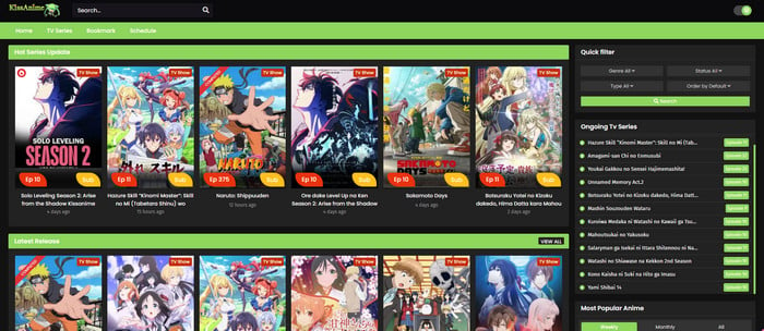 Free Unblocked Anime Website KissAnime