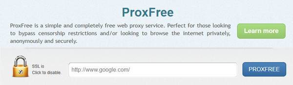 free unblock youtube at school with ProxFree