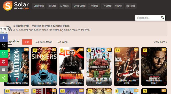 M4uFree Alternative Solarmovie