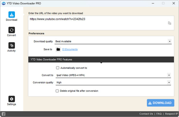 YTD Online Video Downloader