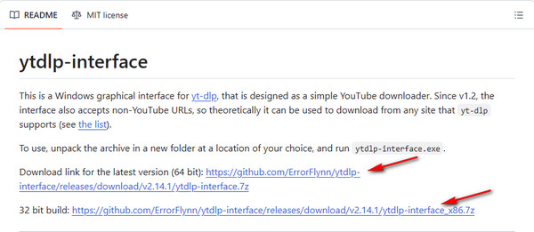 ytdlp download link